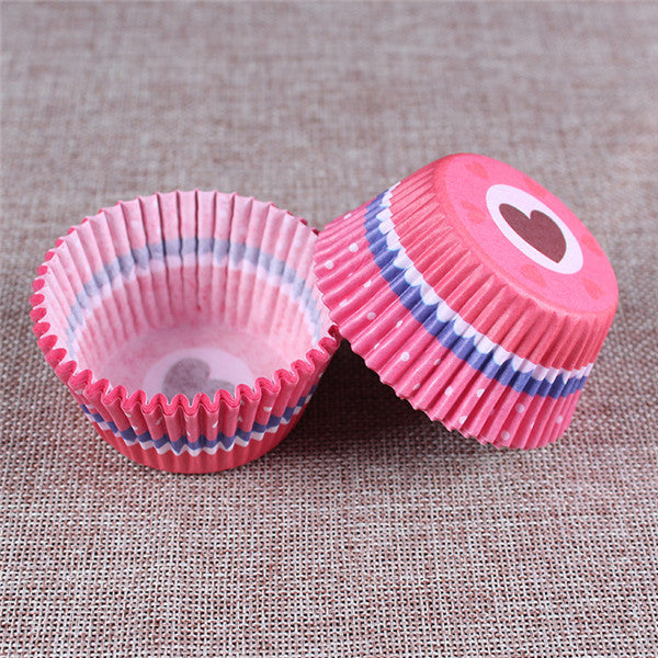 100PCS Muffin/Cupcake Paper Wrappers
