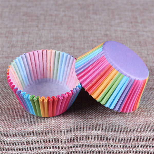 100PCS Muffin/Cupcake Paper Wrappers
