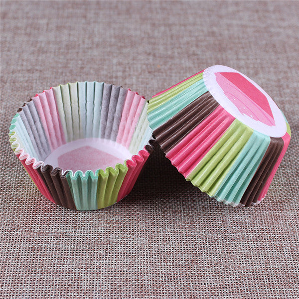 100PCS Muffin/Cupcake Paper Wrappers