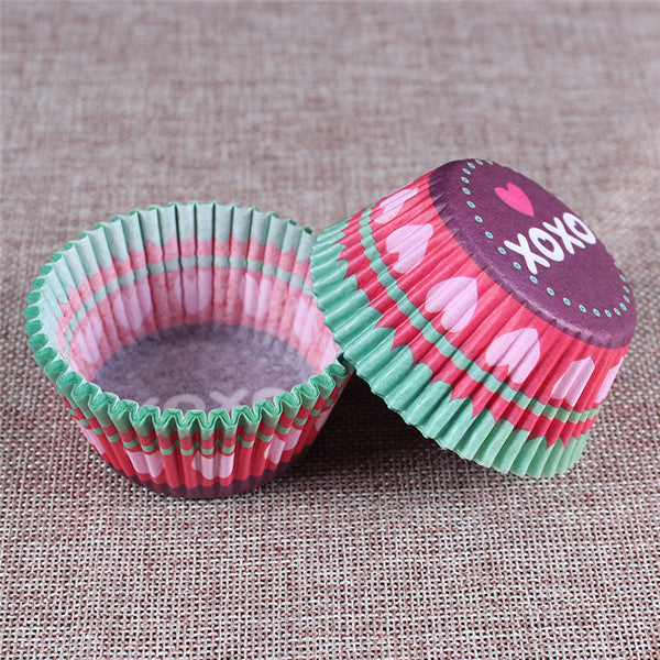 100PCS Muffin/Cupcake Paper Wrappers