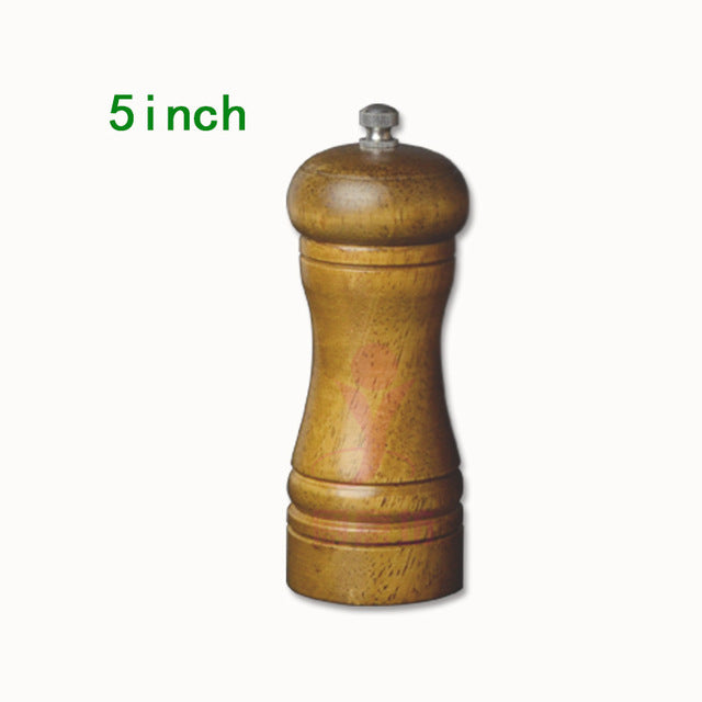 3 Sizes gadgets Wooden Salt & Pepper Grinders