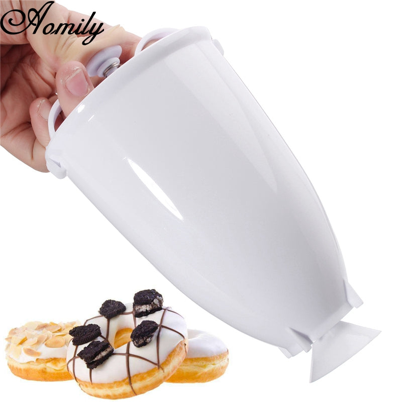 Plastic Doughnut Maker and Batter Baking Decorating Tool