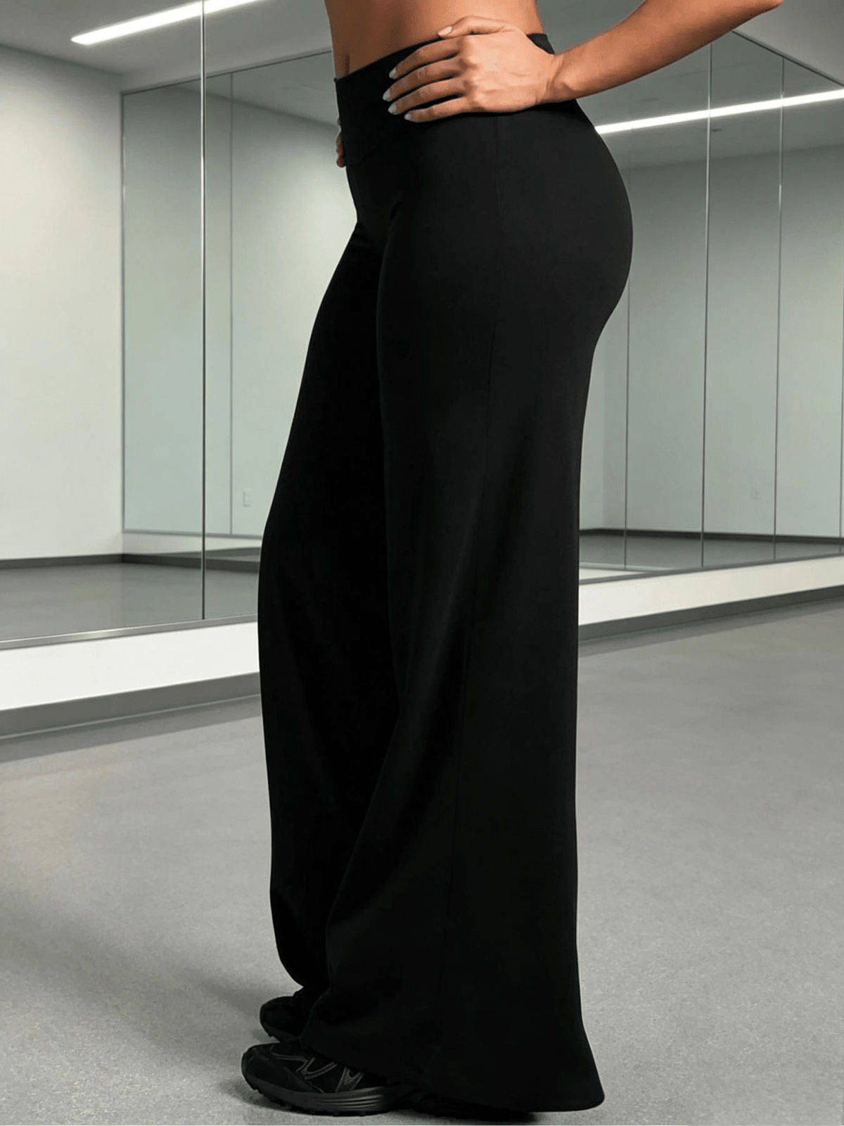 V-Seam High-Waisted Bootcut Yoga Pants
