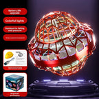 Smart Sensing UFO Flying Ball Boomerang Hovering RC Drone Magic Black Tech Toy for Boys and Girls Interactive LED Flying Toy