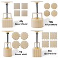 Moon Cake Making Set - 16 Patterns Total