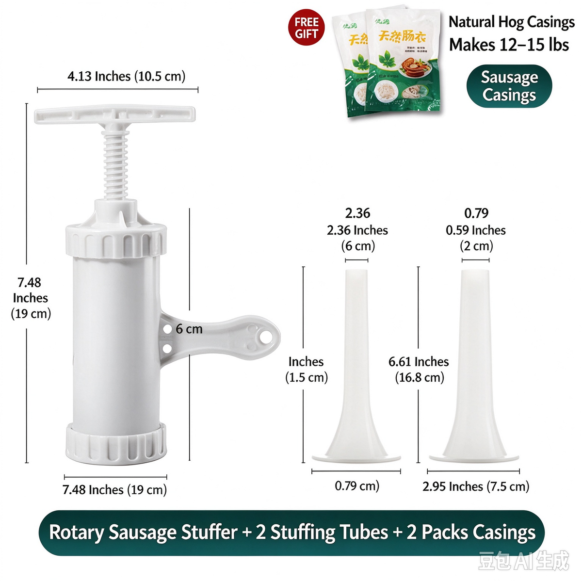 Manual Sausage Stuffer