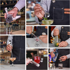 Bartender Kit with Bamboo Stand