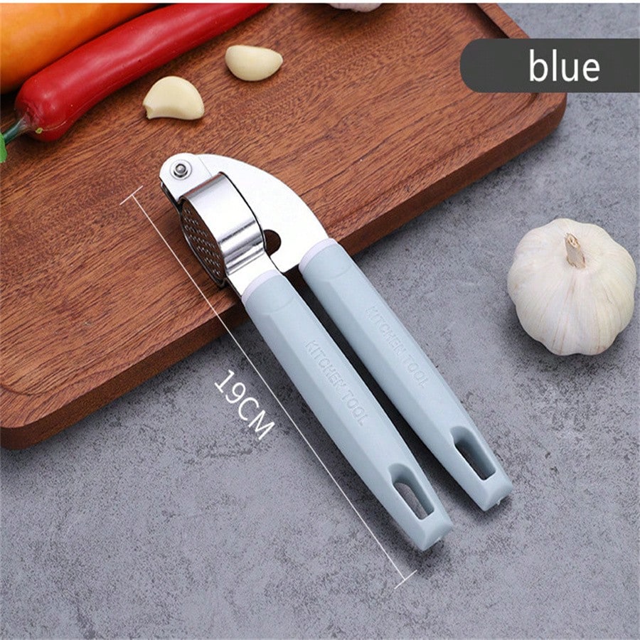 1pc Garlic Press, Manual Garlic Mincer, Garlic Crusher, Ginger Mincer, Kitchen Gadget