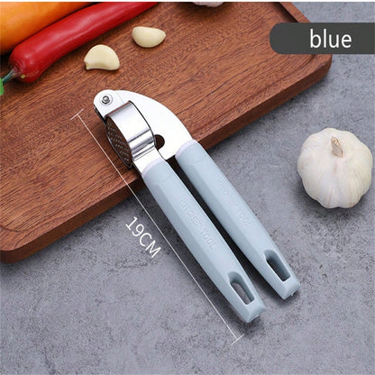 1pc Garlic Press, Manual Garlic Mincer, Garlic Crusher, Ginger Mincer, Kitchen Gadget