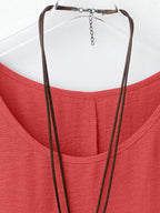 YFY Women's Long Sleeve Flared Cuff Shirt, Solid Colour