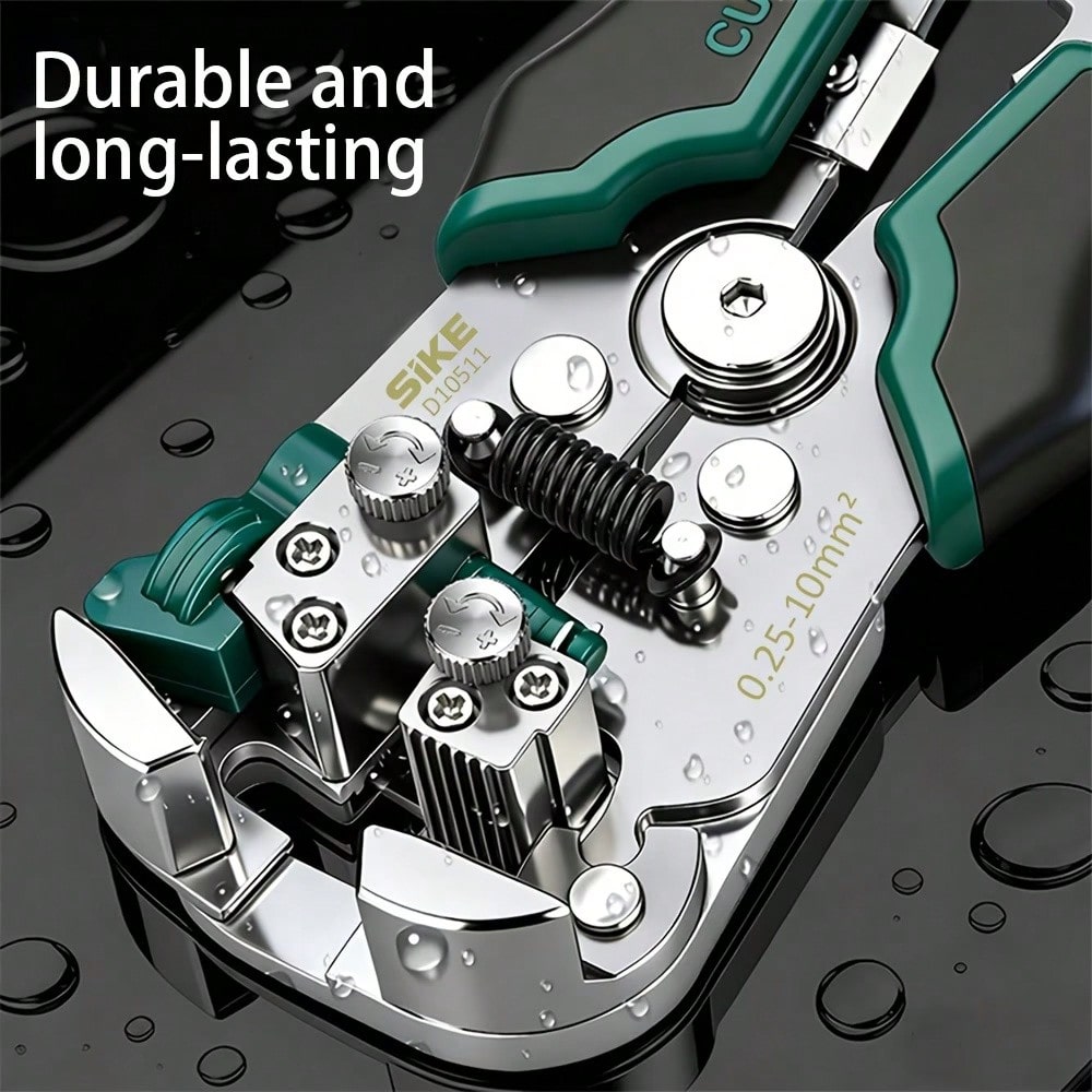 Wire Stripper, Multi-Function Automatic Wire Stripper, Designed For Electricians, Fast Stripping Without Damaging Core Wire, Automatic Stripper And Multi-Function Electrician Stripper, Suitable For Multi-Core Wire Stripping.