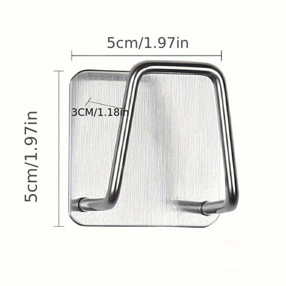 Kitchen Sink Organizer Rack with Towel Bar & Drainage Tray