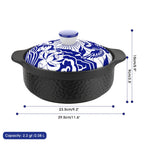 Heavy Duty Claypot - Replaces both a dutch oven and stock pot (2.2 Quart)