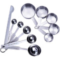 Stainless Steel Measuring Spoons and Cups Set