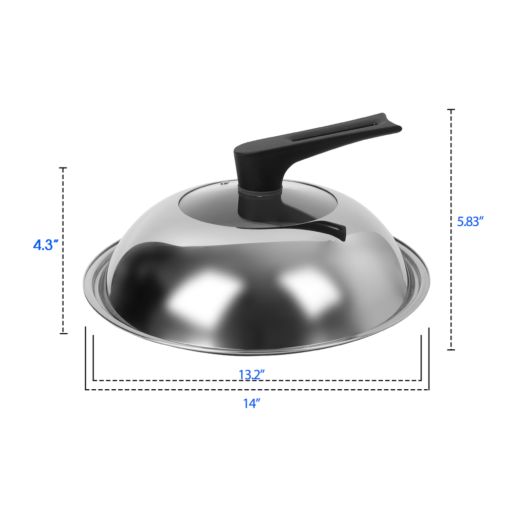 304 stainless steel lid