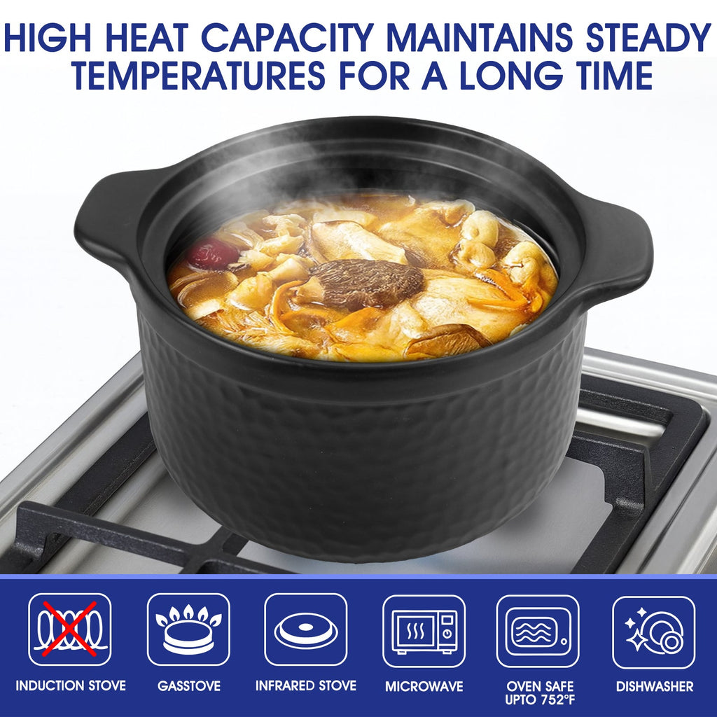 Asian Clay Pot-4.5qt