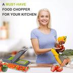 Mandoline Food Slicer (includes 13 attachments)