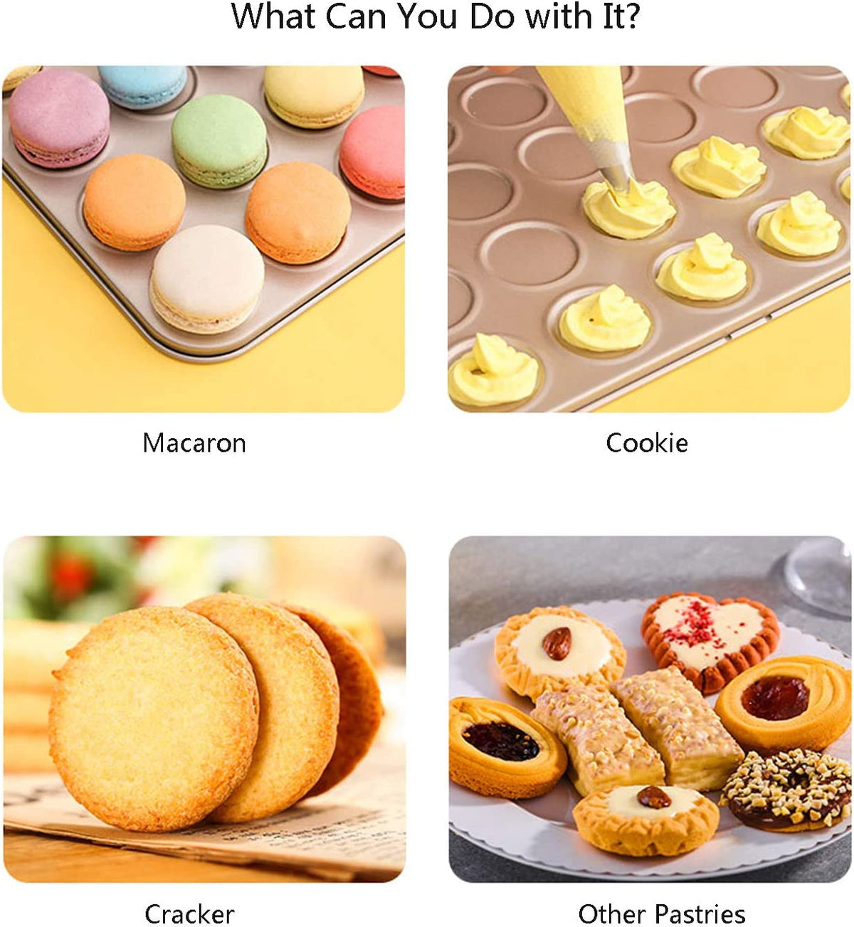 Macaron Cookie Pan - Perfect macarons everytime!
