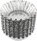 Egg Tart Molds / Mini Tart Pans / Aluminum Pie Tins / Muffin Baking Cups (30 pcs)