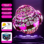 Smart Sensing UFO Flying Ball Boomerang Hovering RC Drone Magic Black Tech Toy for Boys and Girls Interactive LED Flying Toy