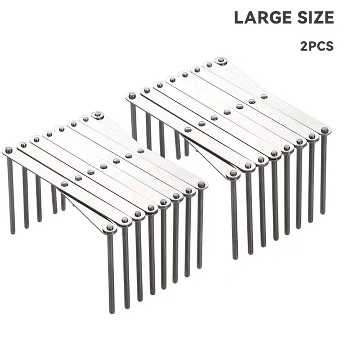 Multi-Functional Organizer for Dishes and Lids / Retractable Plate Drying Rack Holder (2 PC)