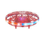 Gesture sensing gyroscope, UFO, spinning saucer, durable drop-resistant floating spinning ball, flying device, light-up toy