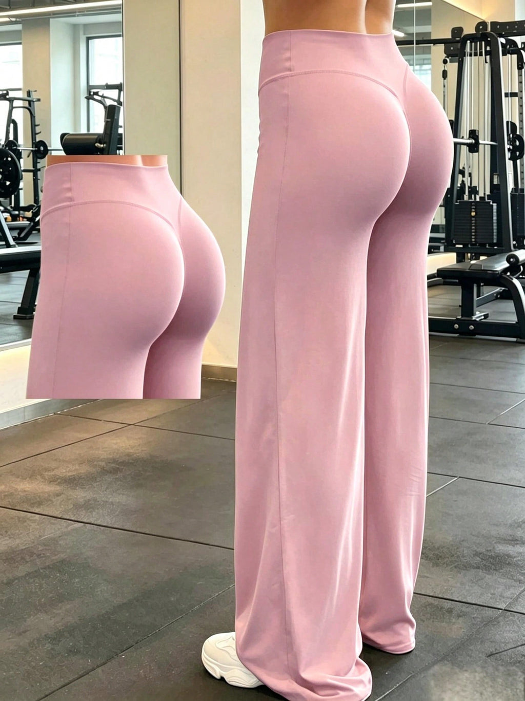 V-Seam High-Waisted Bootcut Yoga Pants