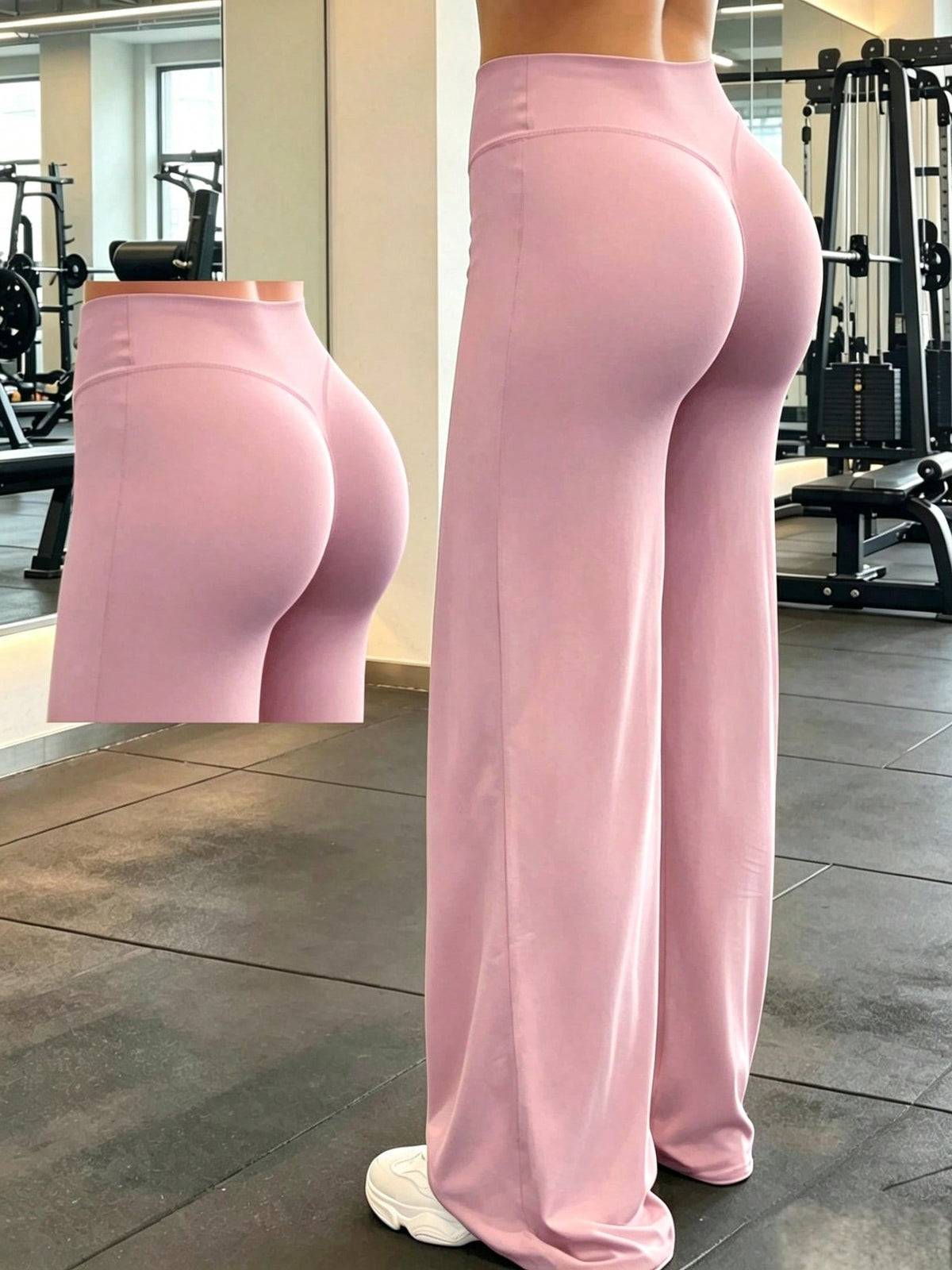 V-Seam High-Waisted Bootcut Yoga Pants