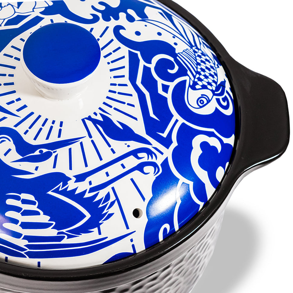 Asian Clay Pot-4.5qt