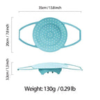 Collapsible Silicone Steamer Basket
