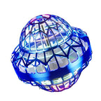 Smart Sensing UFO Flying Ball Boomerang Hovering RC Drone Magic Black Tech Toy for Boys and Girls Interactive LED Flying Toy