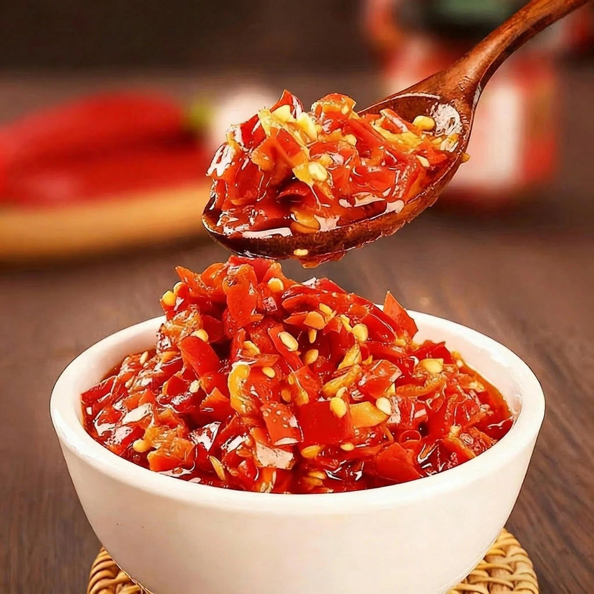 Chinese Pickled Chopped Chili Sauce Duojiao (剁椒)