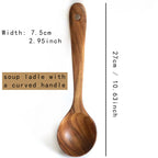 Wooden Kitchen Utensils Set