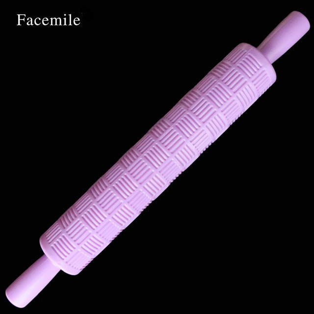1PCS Rolling Pin Roller Daisy Different Patterns