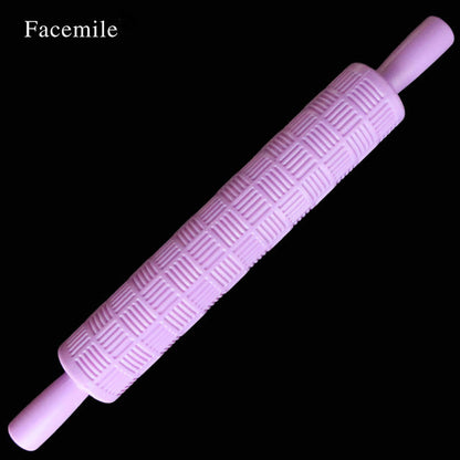 1PCS Rolling Pin Roller Daisy Different Patterns