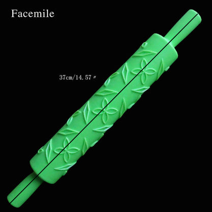 1PCS Rolling Pin Roller Daisy Different Patterns