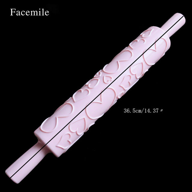1PCS Rolling Pin Roller Daisy Different Patterns