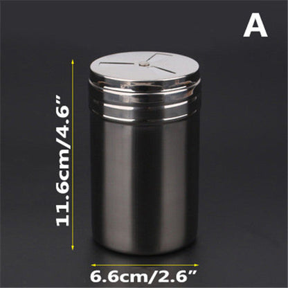 Stainless Steel Salt Pepper Shaker Set