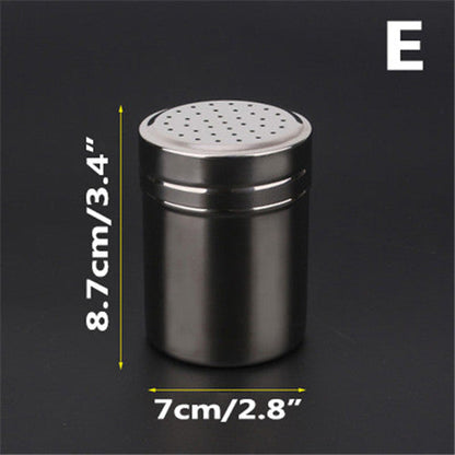 Stainless Steel Salt Pepper Shaker Set
