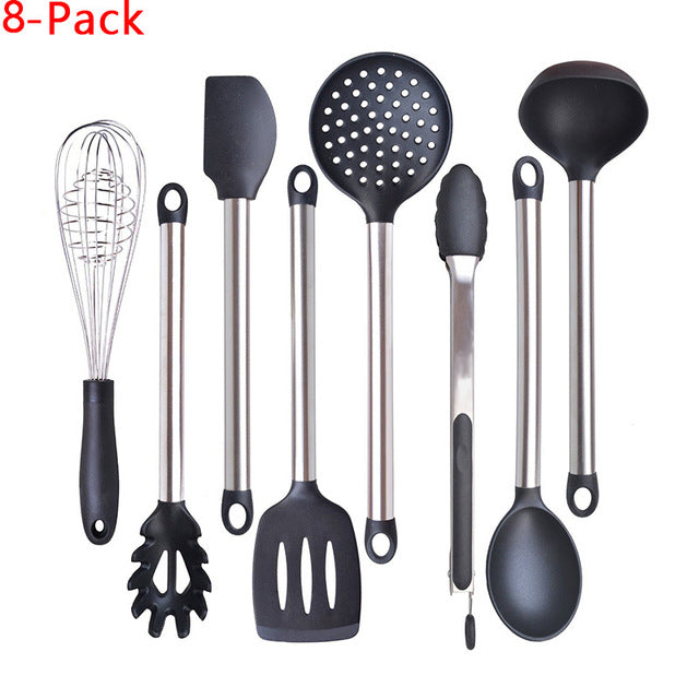 6 & 8 Pieces Super Sturdy Cooking Utensils