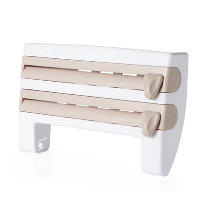 Plastic Refrigerator Cling Film Storage Rack