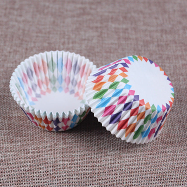 100PCS Muffin/Cupcake Paper Wrappers