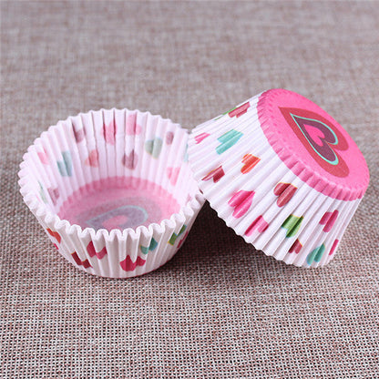 100PCS Muffin/Cupcake Paper Wrappers