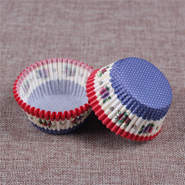 100PCS Muffin/Cupcake Paper Wrappers