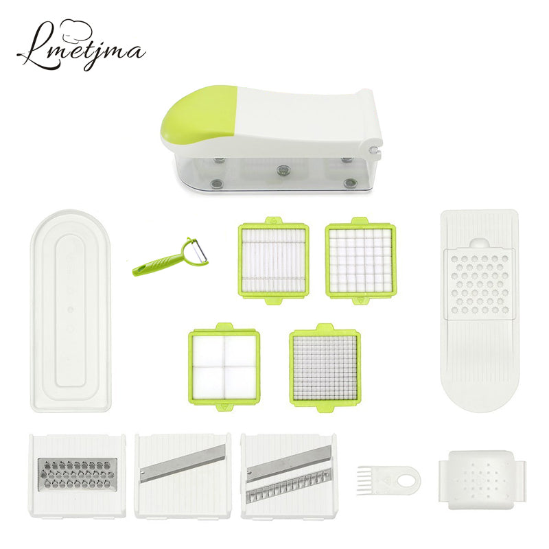 Multipurpose Quick Stainless Steel Vegetable Slicer Set