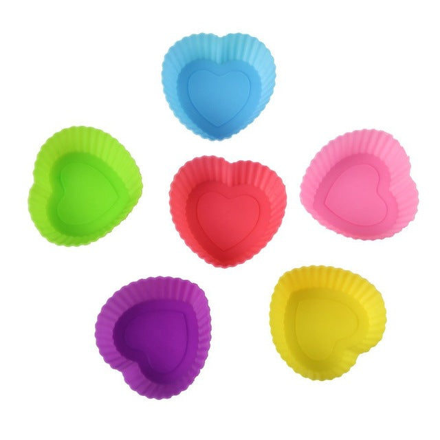 One Dozen Silicone Assorted Cooking Holders (NON Stick)