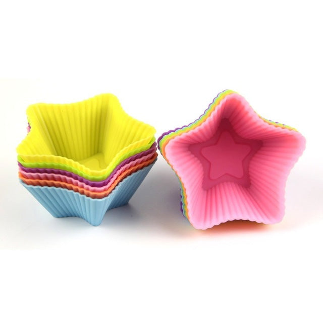 One Dozen Silicone Assorted Cooking Holders (NON Stick)