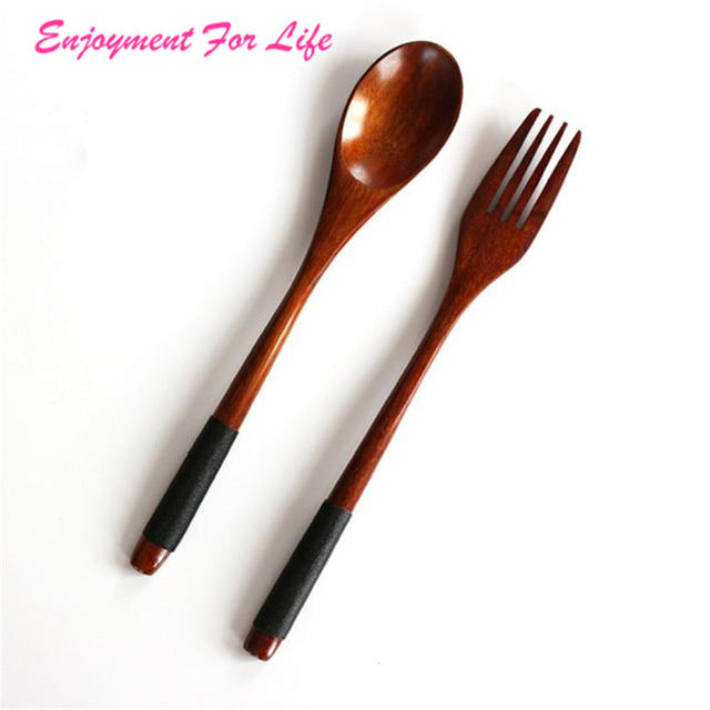 Wooden Spoon Bamboo Kitchen Cooking Utensil