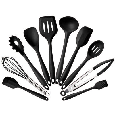 10 Pcs/Set Kitchen Silicone Cooking Tools