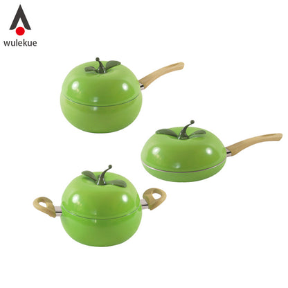 Apple Pots for Kitchen Soup Pot